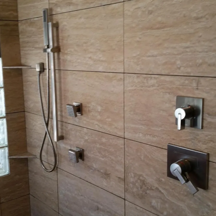 Shower fixture installation for Gas Line Repair in Paris